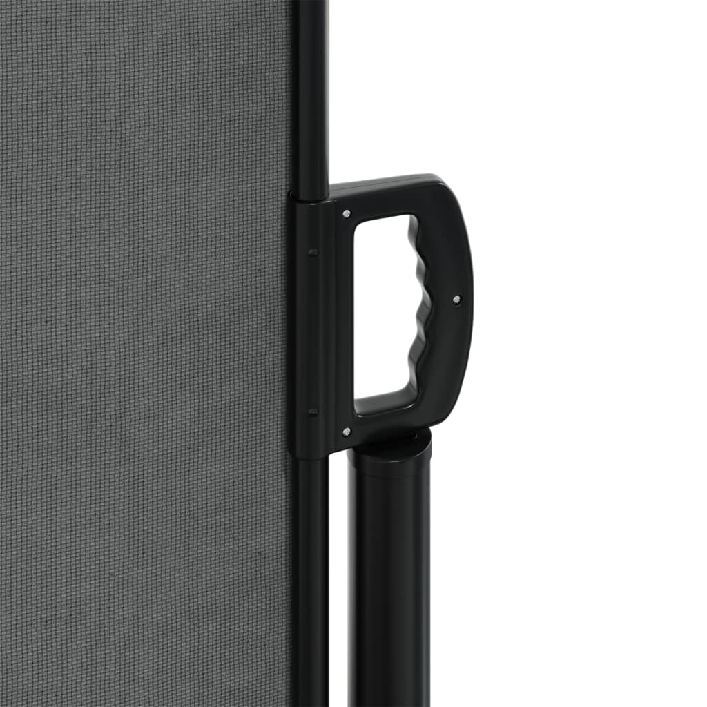 vidaXL Auvent latéral rétractable anthracite 160x1200 cm
