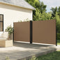 vidaXL Auvent latéral rétractable taupe 160x1200 cm