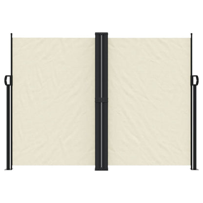 vidaXL Auvent latéral rétractable crème 180x1200 cm