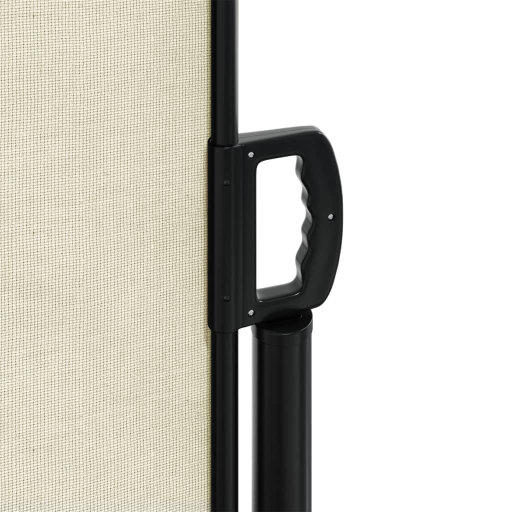 vidaXL Auvent latéral rétractable crème 180x1200 cm