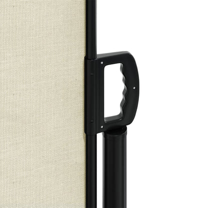 vidaXL Auvent latéral rétractable crème 180x1200 cm