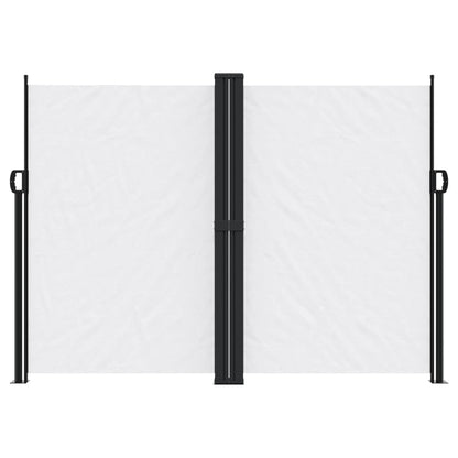 vidaXL Auvent latéral rétractable blanc 180x1200 cm