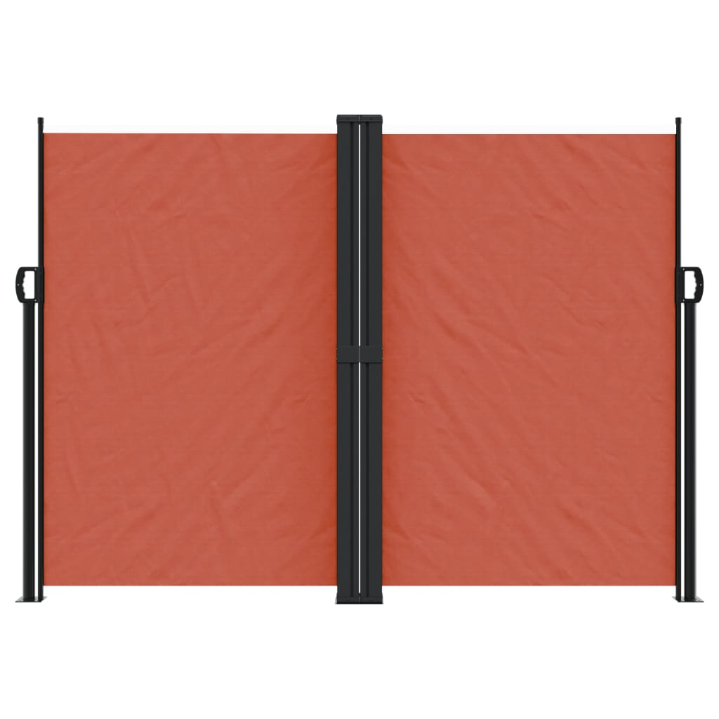 vidaXL Auvent latéral rétractable terre cuite 180x1200 cm