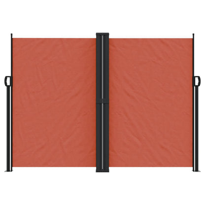 vidaXL Auvent latéral rétractable terre cuite 180x1200 cm