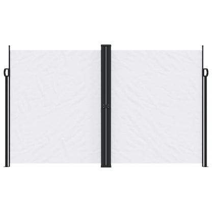 vidaXL Auvent latéral rétractable blanc 200x1200 cm