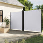 vidaXL Auvent latéral rétractable blanc 200x1200 cm