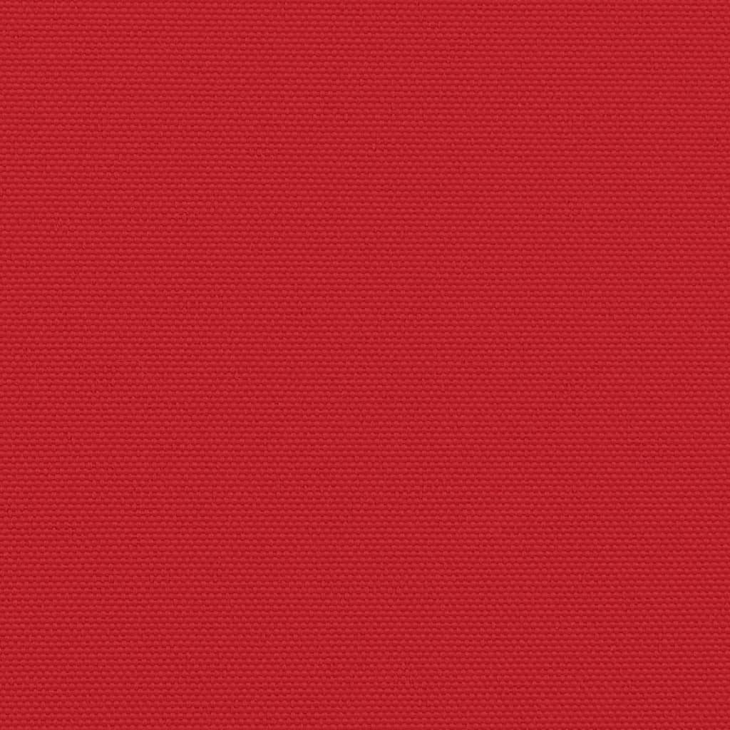 vidaXL Auvent latéral rétractable rouge 220x600 cm
