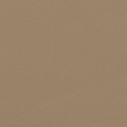 vidaXL Auvent latéral rétractable taupe 220x1200 cm