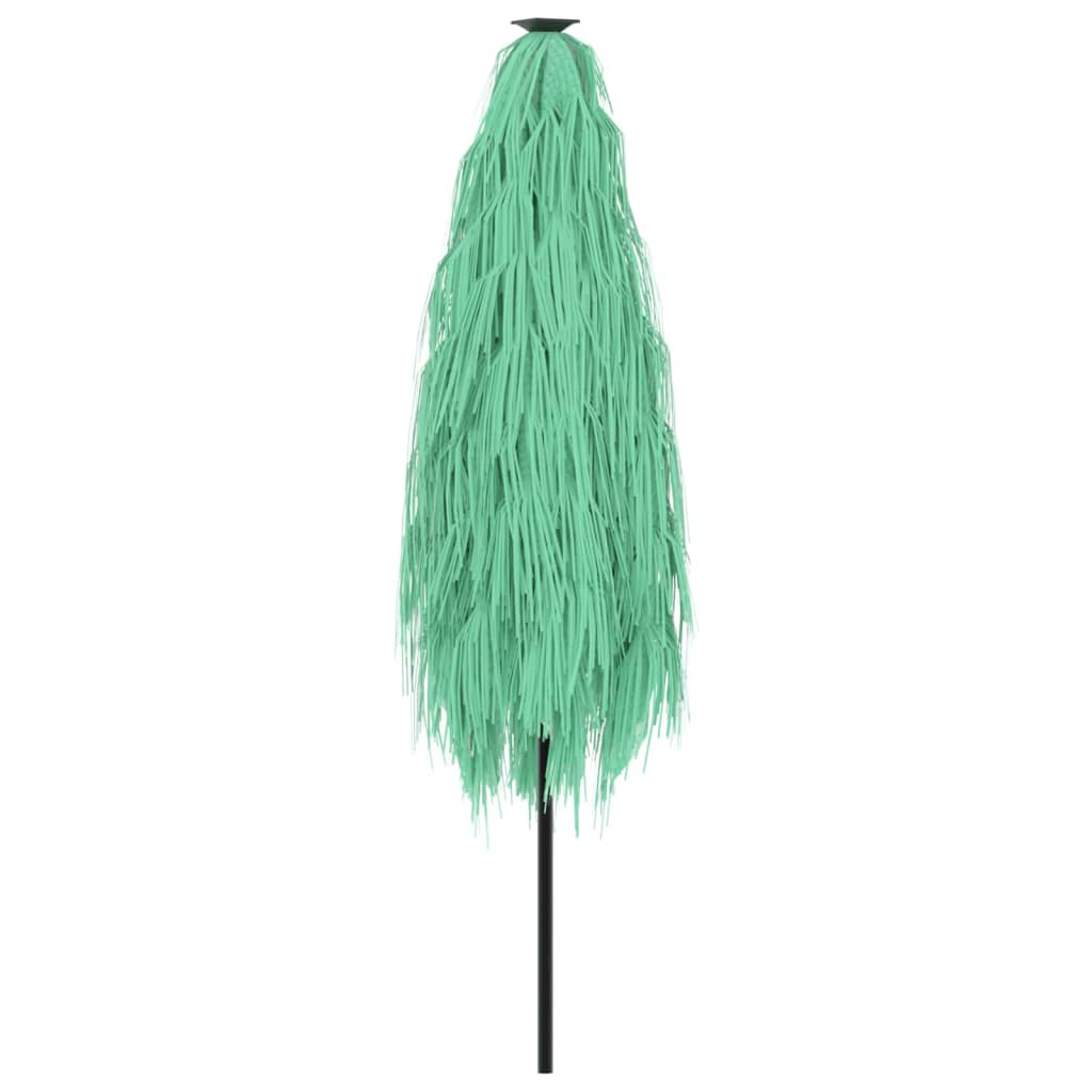vidaXL Parasol de jardin avec mât en acier vert 248x248x248 cm