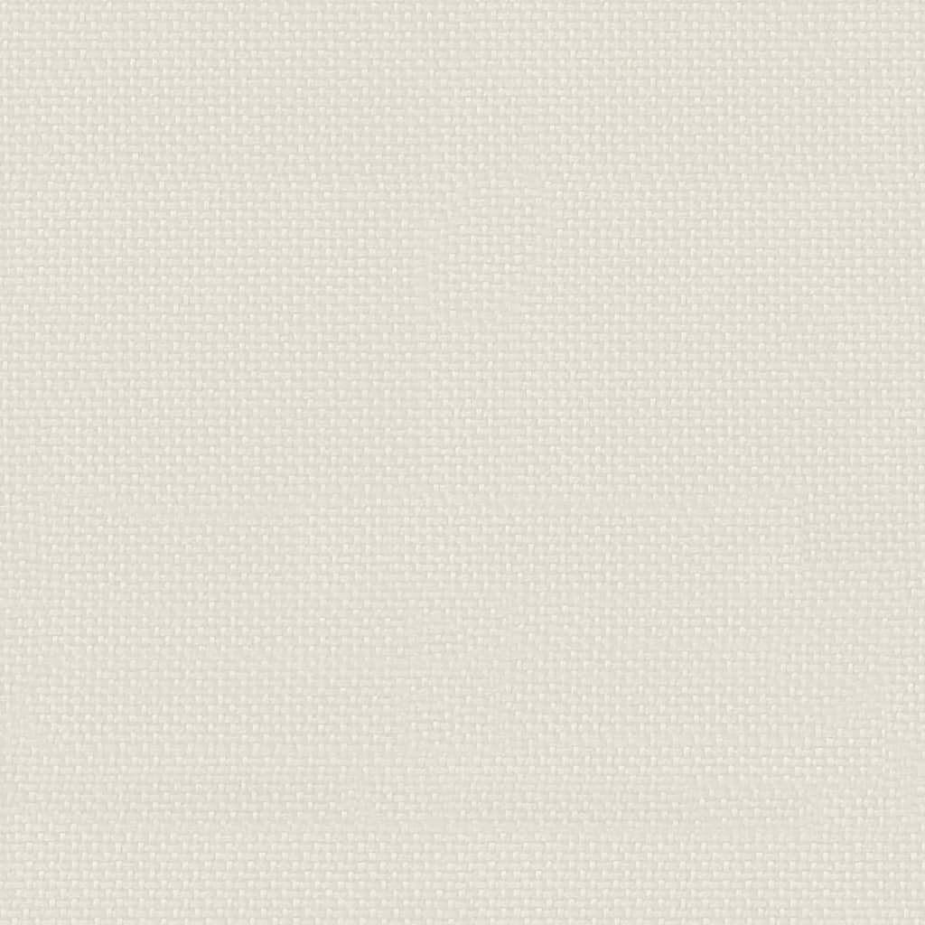 vidaXL Tonnelle de jardin avec toit rétractable crème 3x6 m aluminium