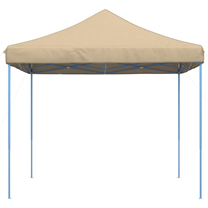 vidaXL Tente de réception pliable escamotable beige 292x292x315 cm