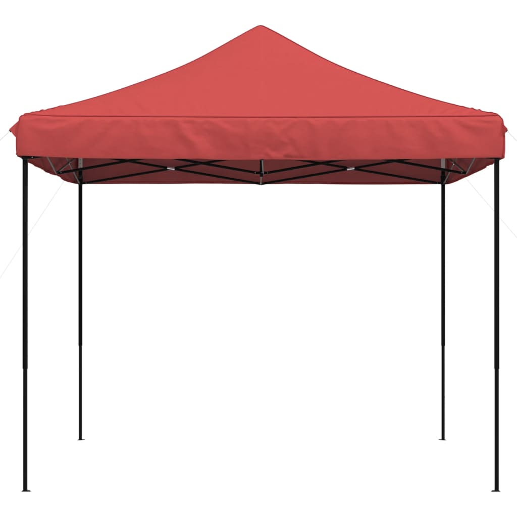 vidaXL Tente de réception pliable escamotable bordeaux 292x292x315 cm