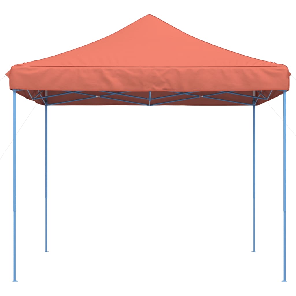vidaXL Tente réception pliable escamotable terre cuite 292x292x315 cm
