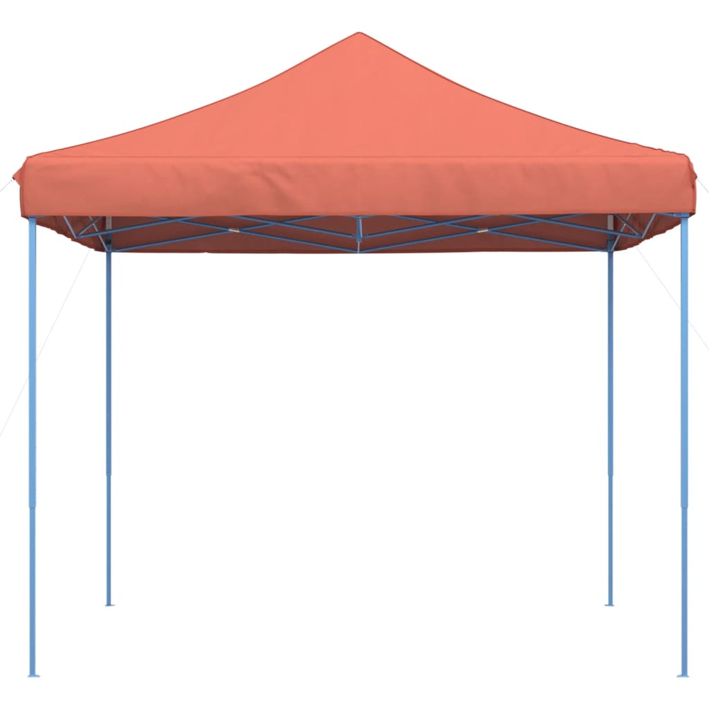 vidaXL Tente réception pliable escamotable terre cuite 292x292x315 cm