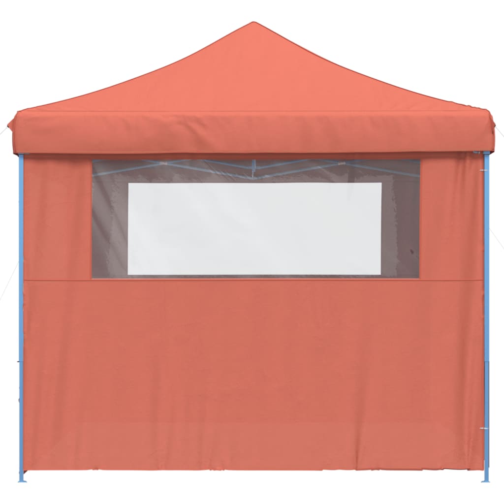 vidaXL Tente de réception pliable escamotable avec 4 parois latérales
