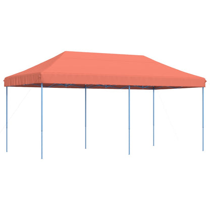 vidaXL Tente réception pliable escamotable terre cuite 580x292x315 cm