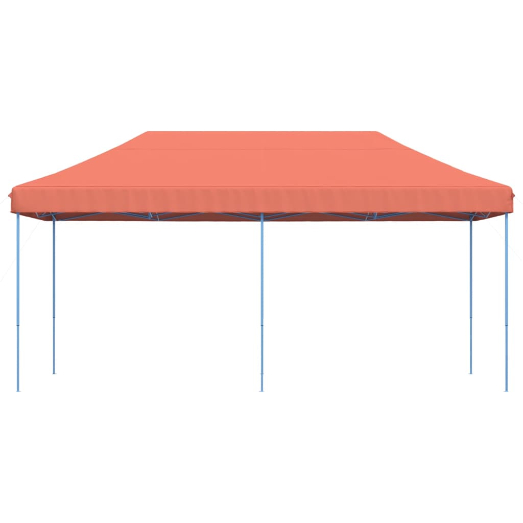 vidaXL Tente réception pliable escamotable terre cuite 580x292x315 cm