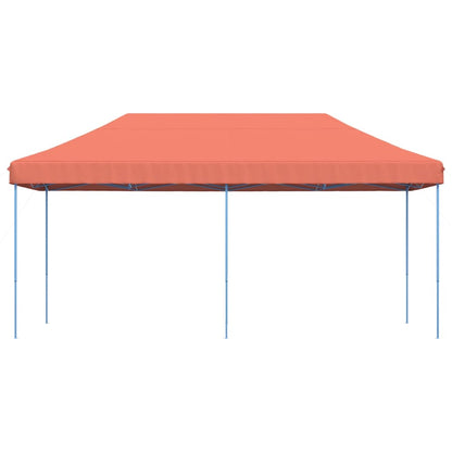 vidaXL Tente réception pliable escamotable terre cuite 580x292x315 cm