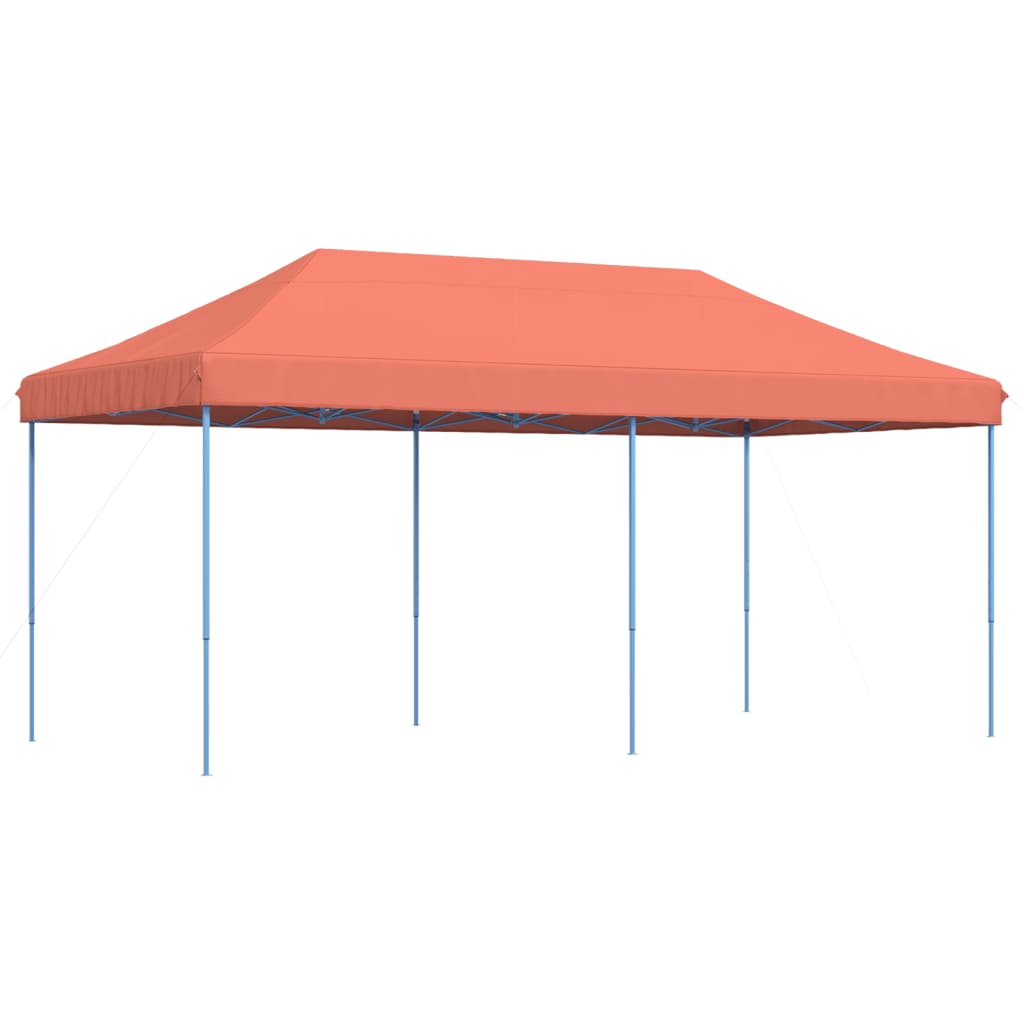 vidaXL Tente réception pliable escamotable terre cuite 580x292x315 cm