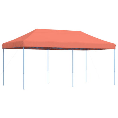 vidaXL Tente réception pliable escamotable terre cuite 580x292x315 cm