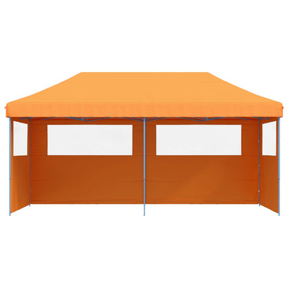vidaXL Tente de réception pliable escamotable avec 3 parois latérales