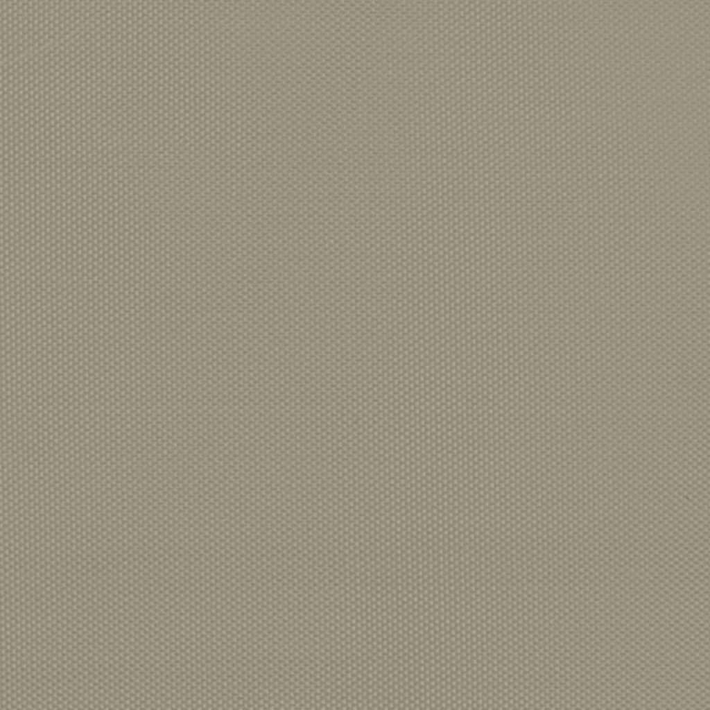 vidaXL Tente de réception pliable escamotable 3 parois latérales taupe