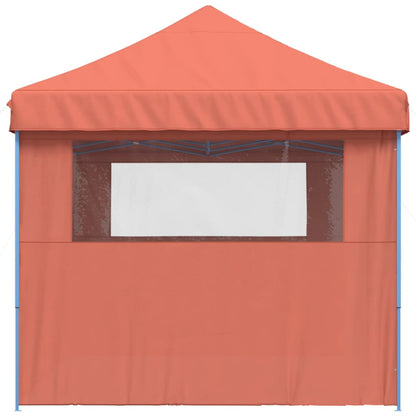 vidaXL Tente de réception pliable escamotable avec 3 parois latérales