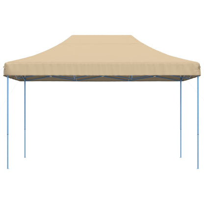 vidaXL Tente de réception pliable escamotable beige 440x292x315 cm