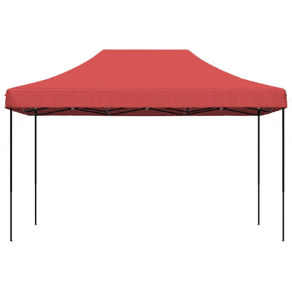 vidaXL Tente de réception pliable escamotable bordeaux 440x292x315 cm