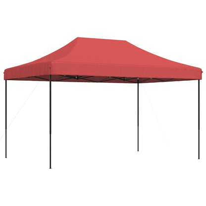 vidaXL Tente de réception pliable escamotable bordeaux 440x292x315 cm