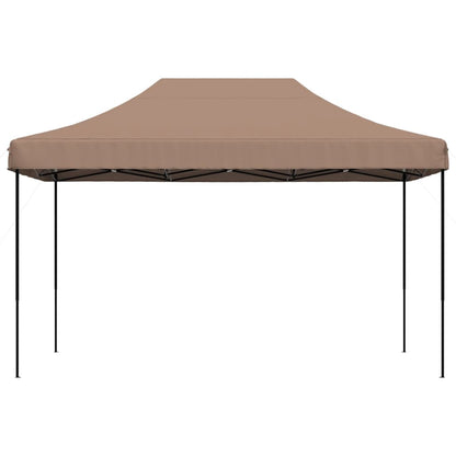 vidaXL Tente de réception pliable escamotable marron 440x292x315 cm