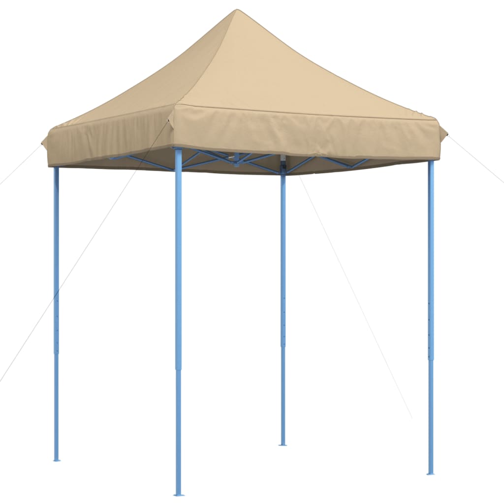 vidaXL Tente de réception pliable escamotable beige 200x200x306 cm