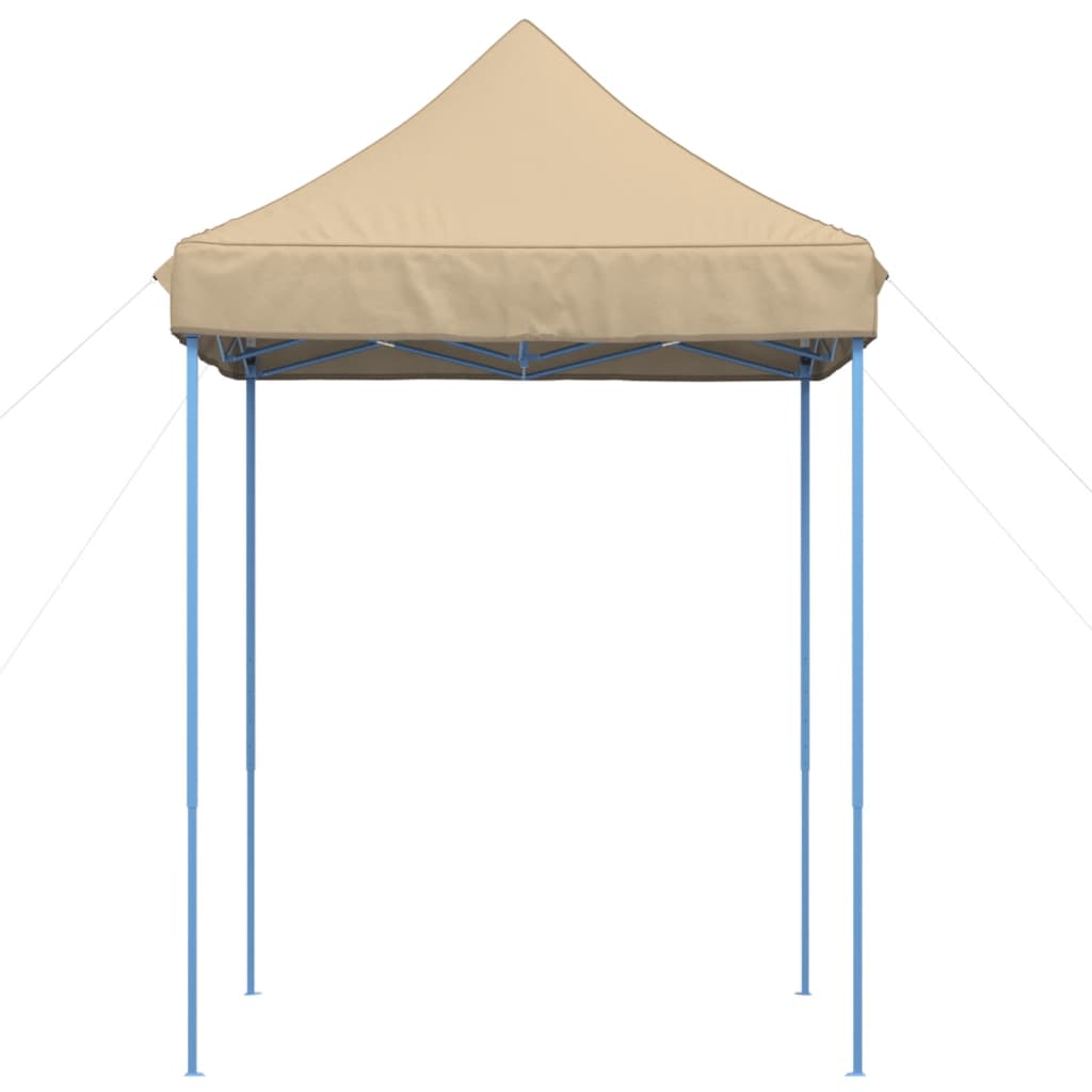 vidaXL Tente de réception pliable escamotable beige 200x200x306 cm