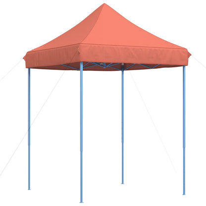 vidaXL Tente réception pliable escamotable terre cuite 200x200x306 cm