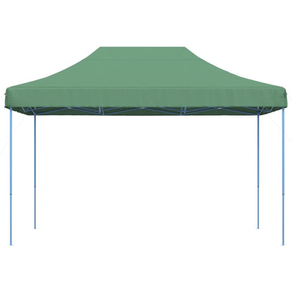vidaXL Tente de réception pliable escamotable vert 410x279x315 cm