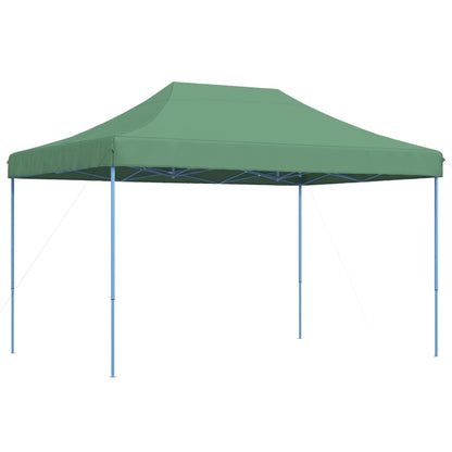 vidaXL Tente de réception pliable escamotable vert 410x279x315 cm