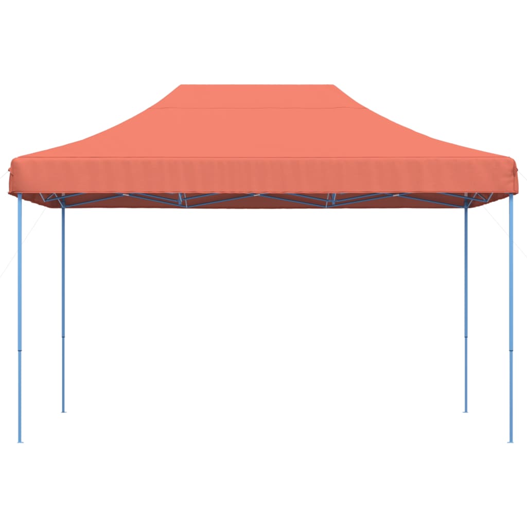 vidaXL Tente réception pliable escamotable terre cuite 410x279x315 cm