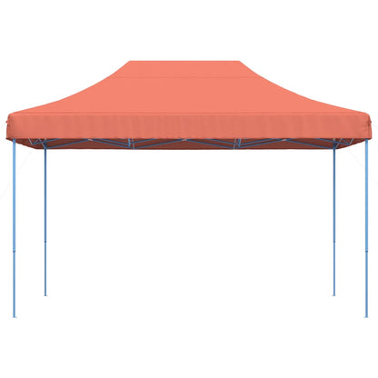 vidaXL Tente réception pliable escamotable terre cuite 410x279x315 cm