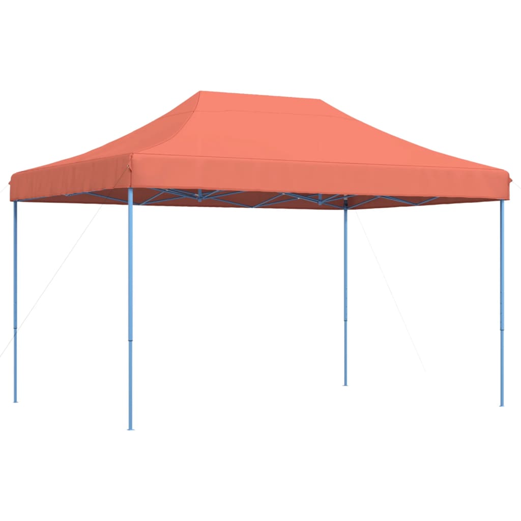 vidaXL Tente réception pliable escamotable terre cuite 410x279x315 cm