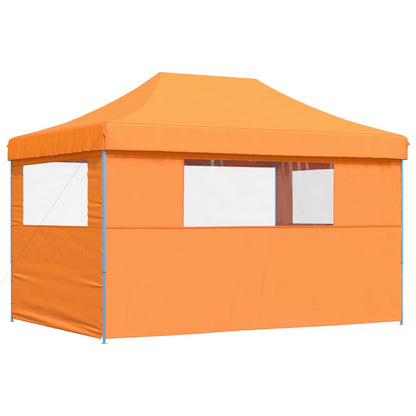 vidaXL Tente de réception pliable escamotable avec 3 parois latérales