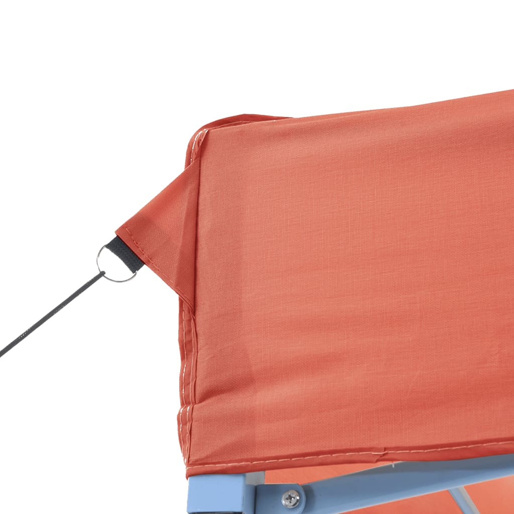 vidaXL Tente de réception pliable escamotable avec 3 parois latérales