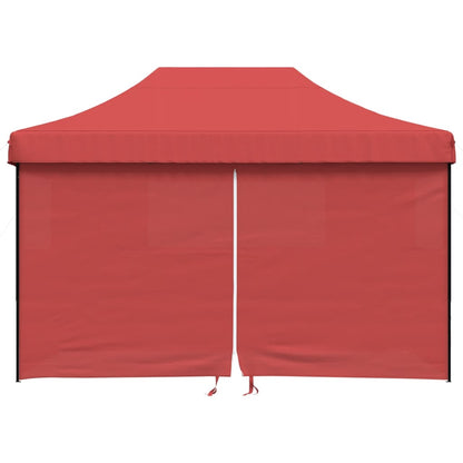 vidaXL Tente de réception pliable escamotable avec 4 parois latérales