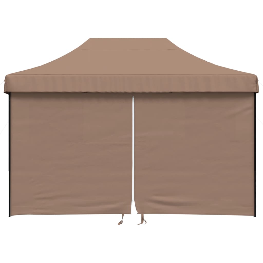 vidaXL Tente de réception pliable escamotable avec 4 parois latérales