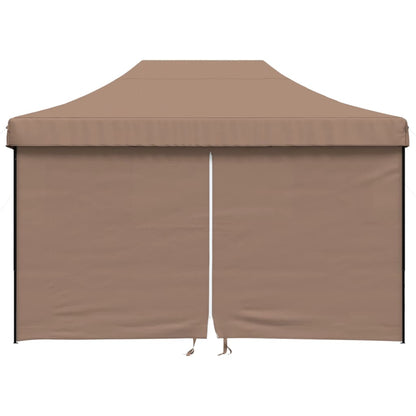vidaXL Tente de réception pliable escamotable avec 4 parois latérales
