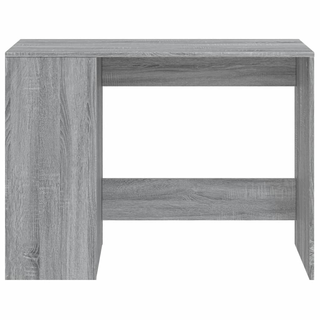 vidaXL Bureau sonoma gris 102x50x75 cm bois d'ingénierie
