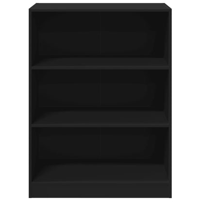 vidaXL Garde-robe noir 77x48x102 cm bois d'ingénierie