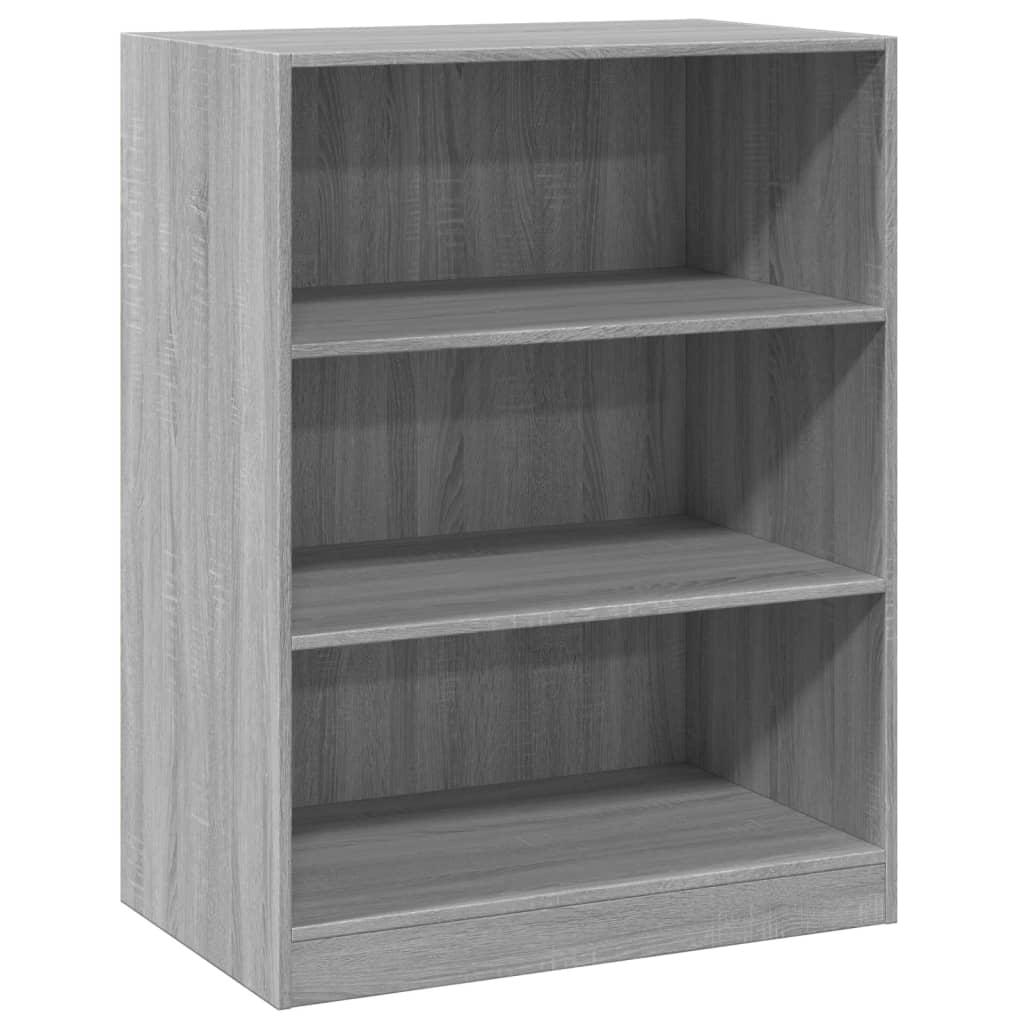 vidaXL Garde-robe sonoma gris 77x48x102 cm bois d'ingénierie
