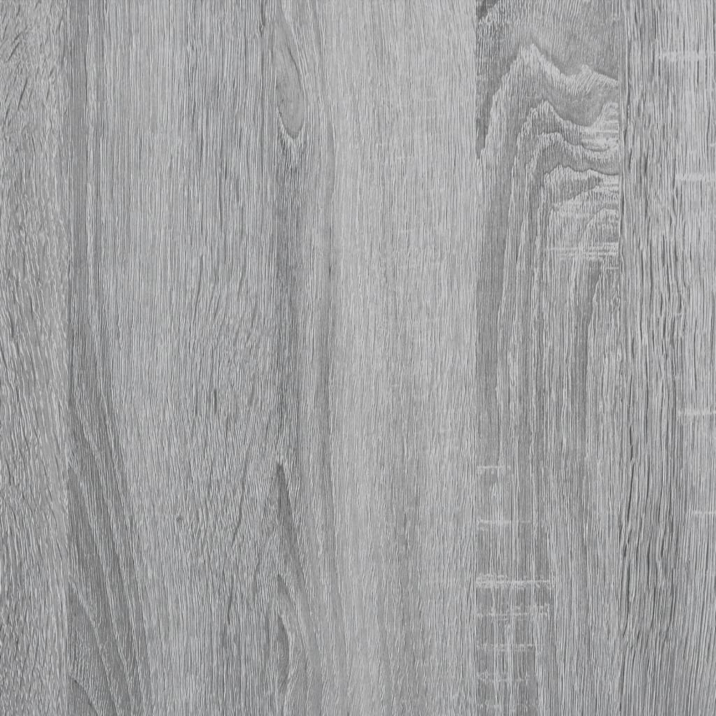 vidaXL Garde-robe sonoma gris 77x48x102 cm bois d'ingénierie