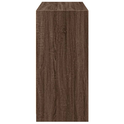 vidaXL Garde-robe chêne marron 77x48x102 cm bois d'ingénierie