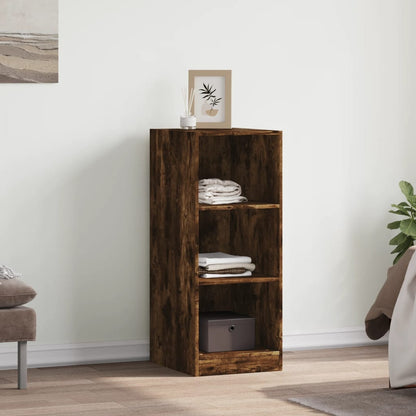 vidaXL Garde-robe chêne fumé 48x41x102 cm bois d'ingénierie